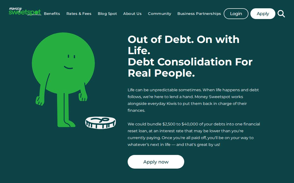 Money Sweetspot website preview