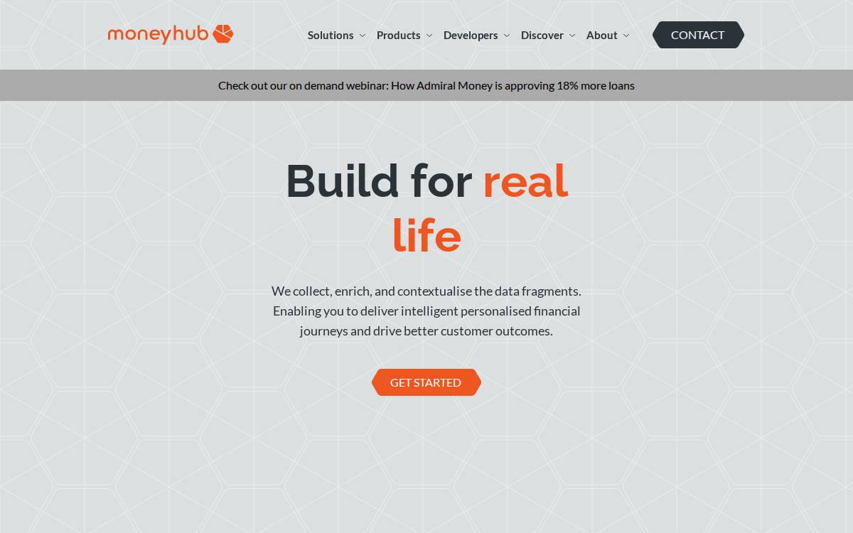 Moneyhubenterprise website preview