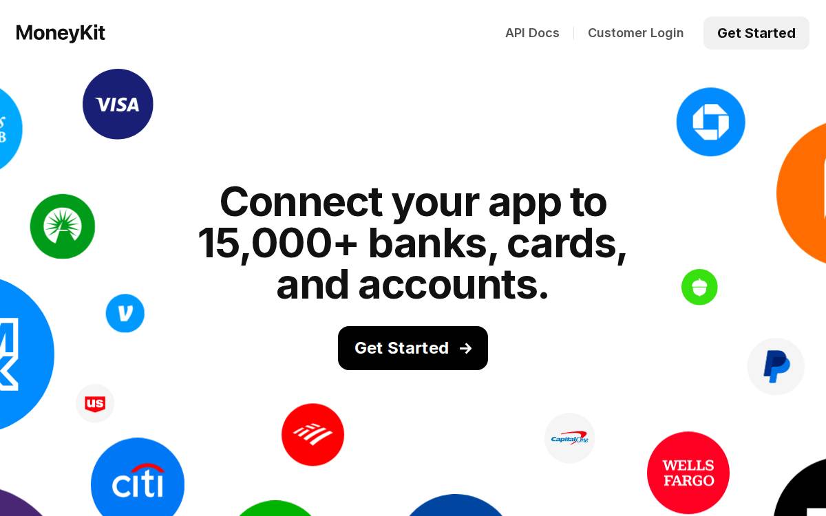 Moneykit website preview