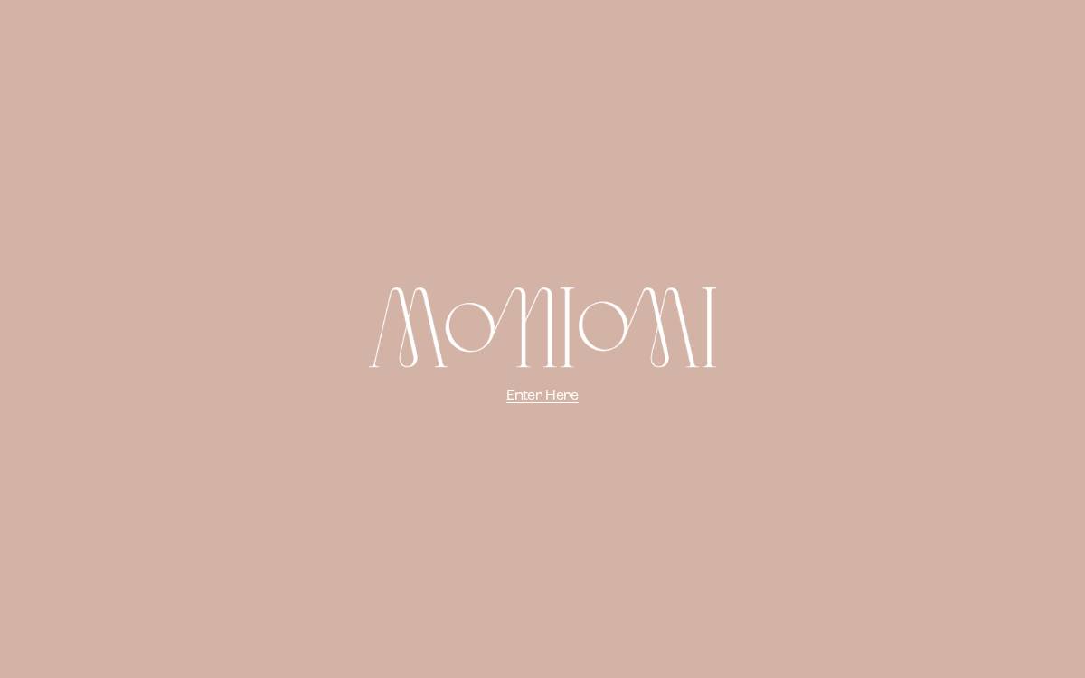 MONIOMI Design website preview
