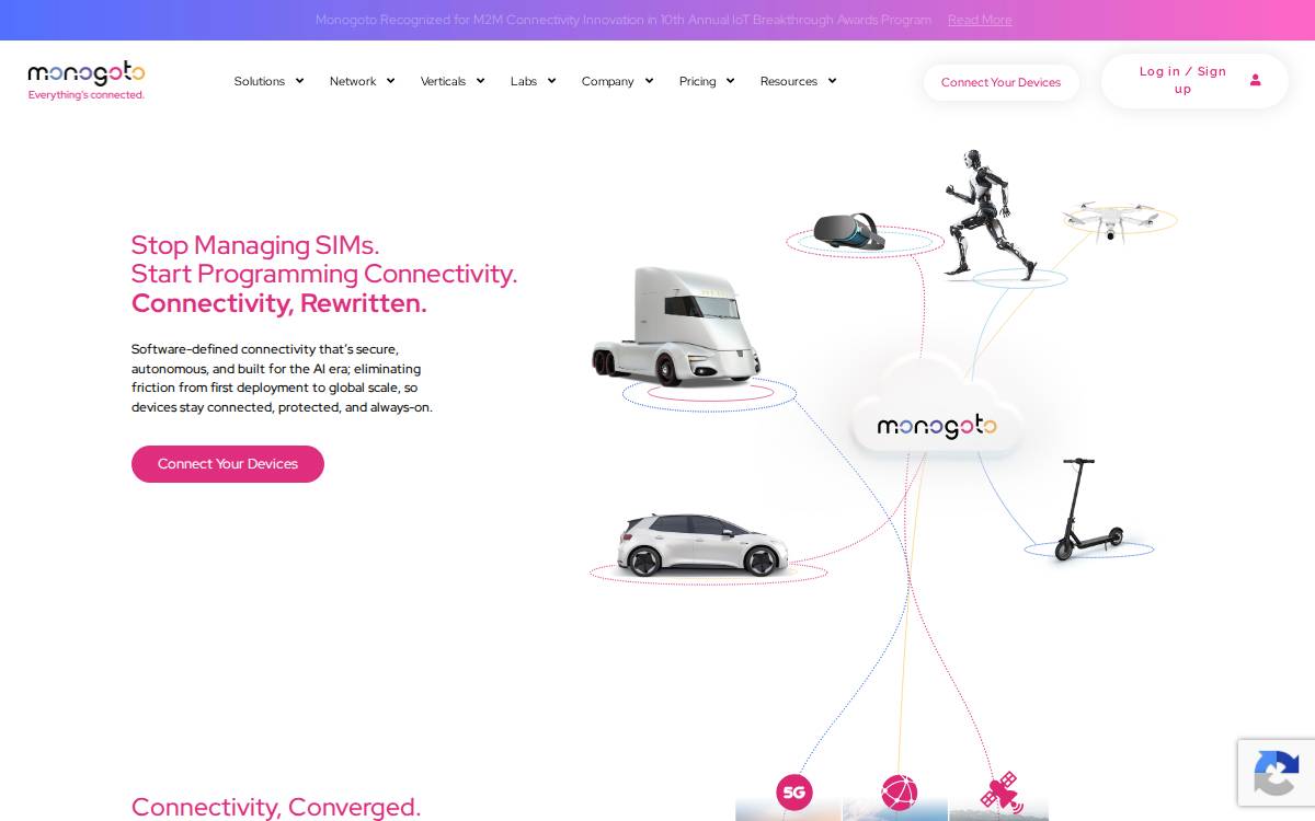 Monogoto website preview