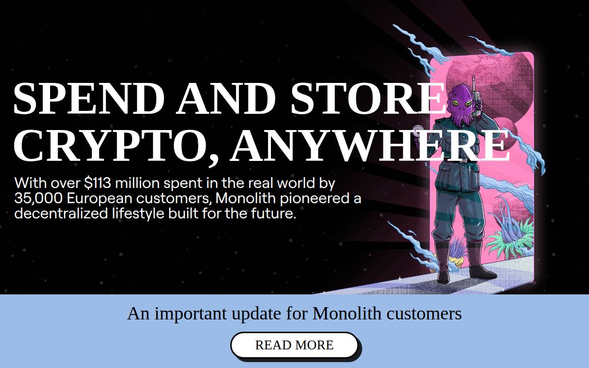 Monolith website preview