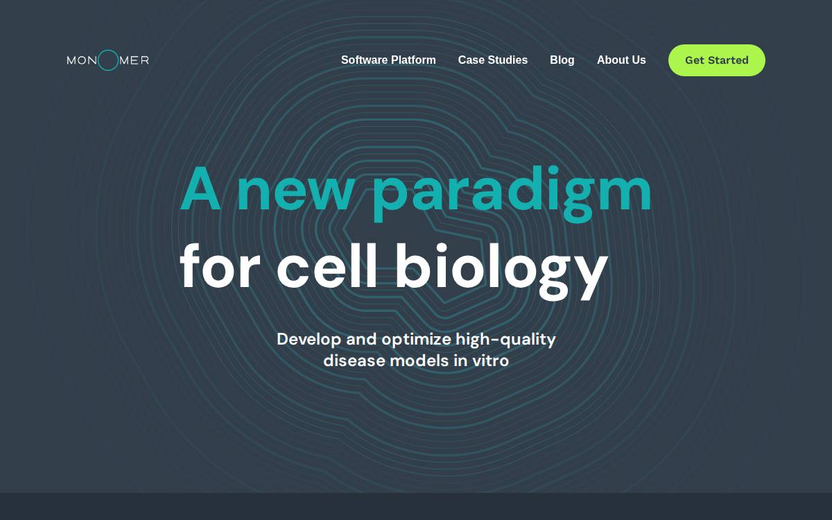 Monomer website preview