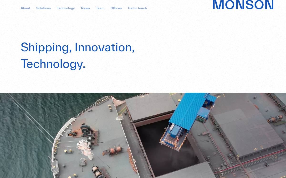 Monson website preview