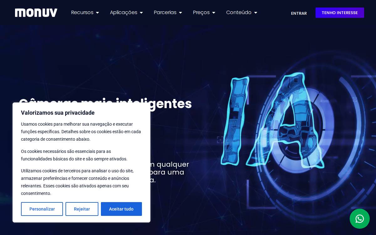 Monuv website preview