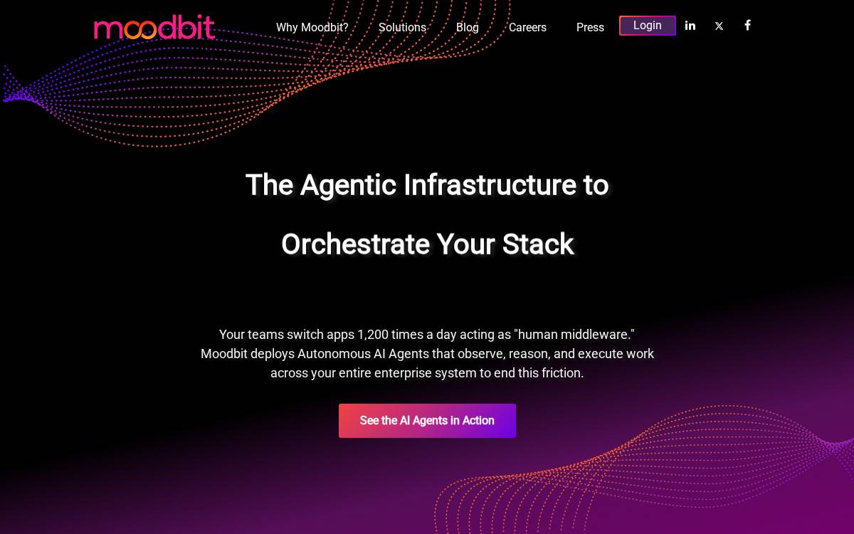 Moodbit website preview