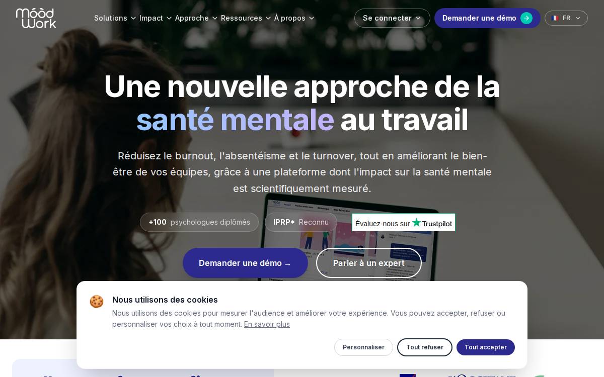 Moodwork website preview
