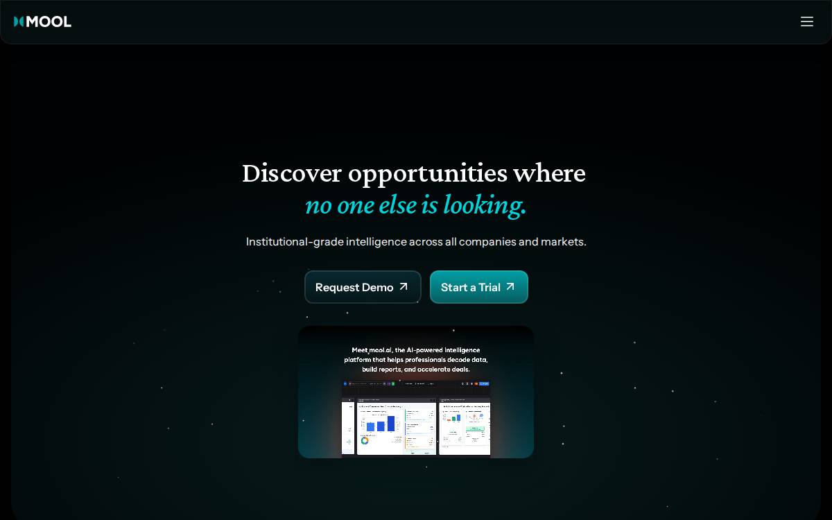Mool website preview