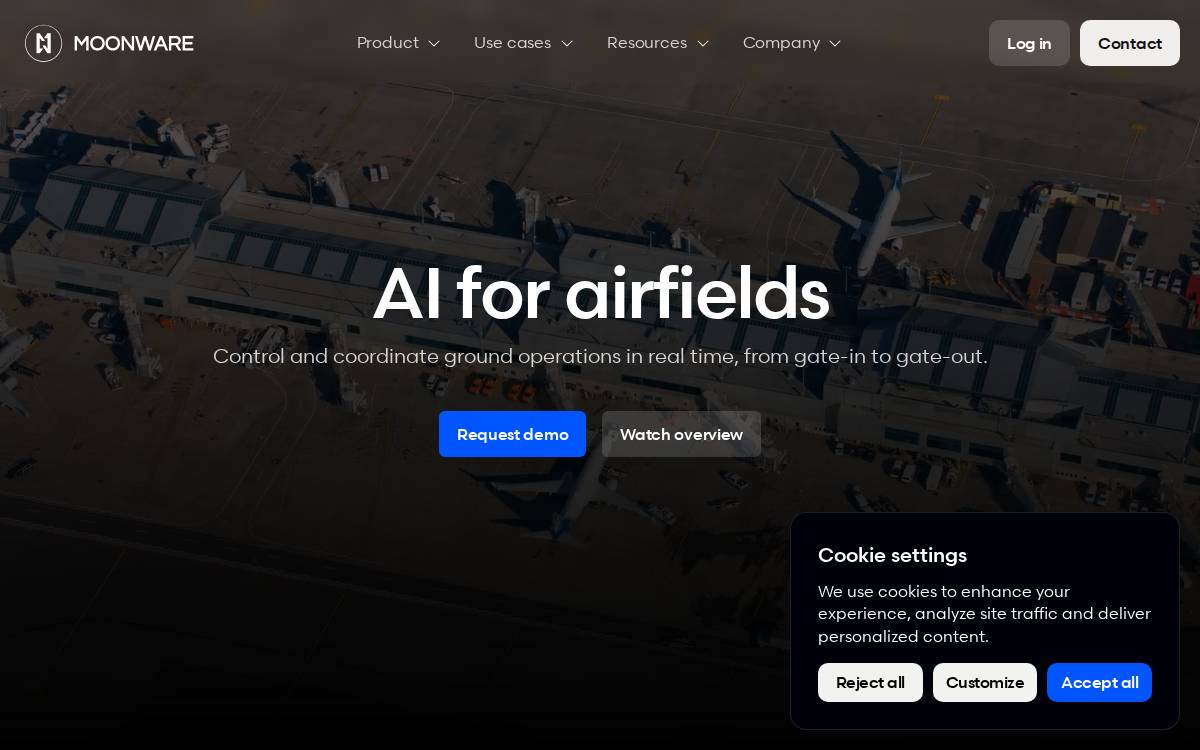 Moonware website preview
