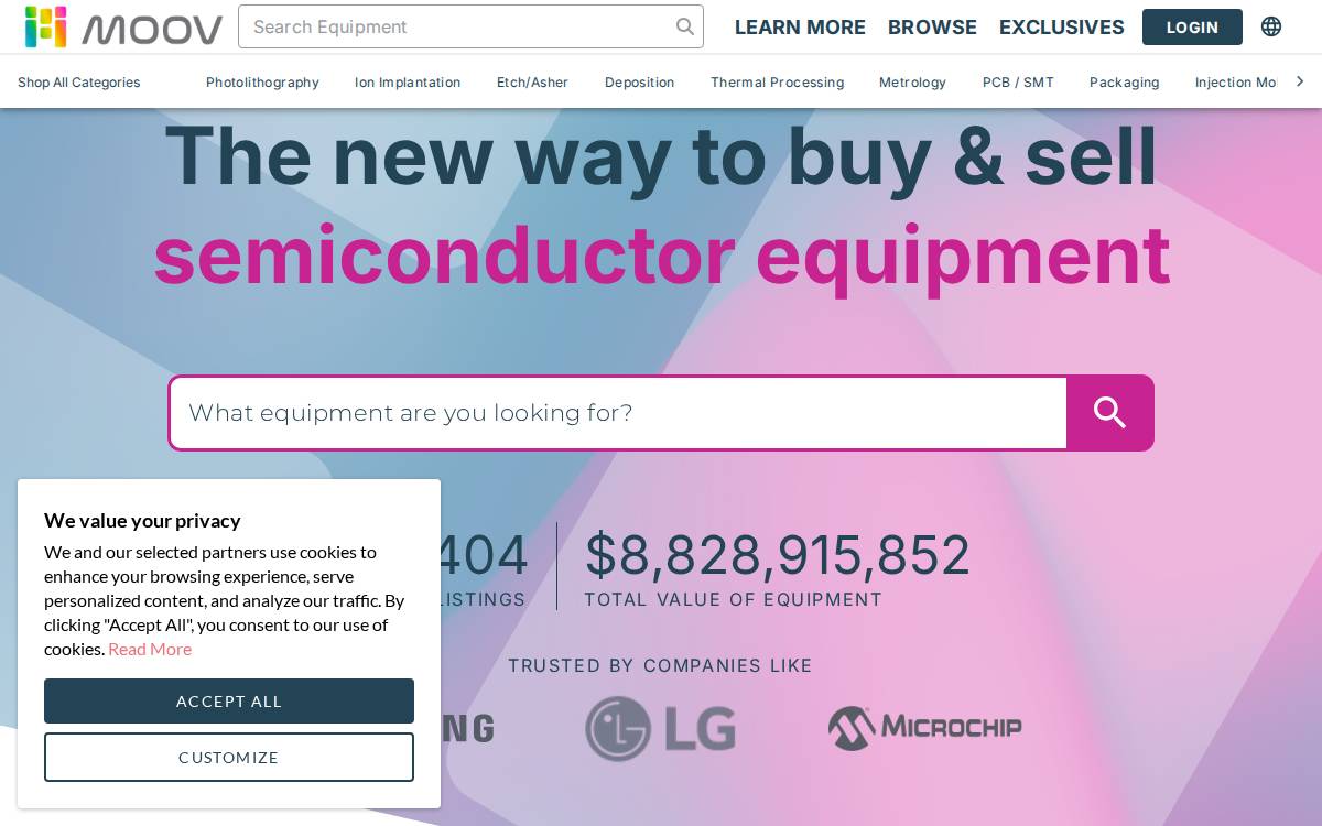 Moov website preview
