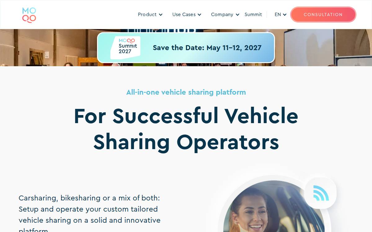 MOQO website preview