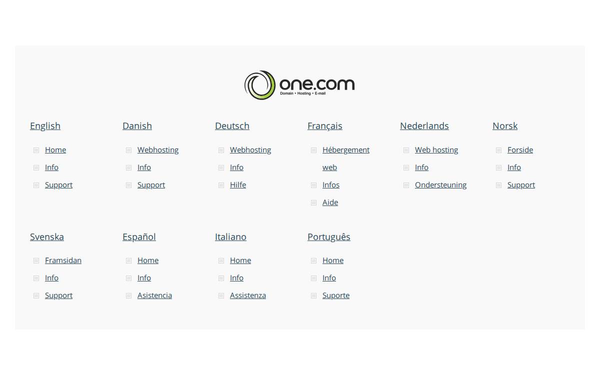 More child website preview