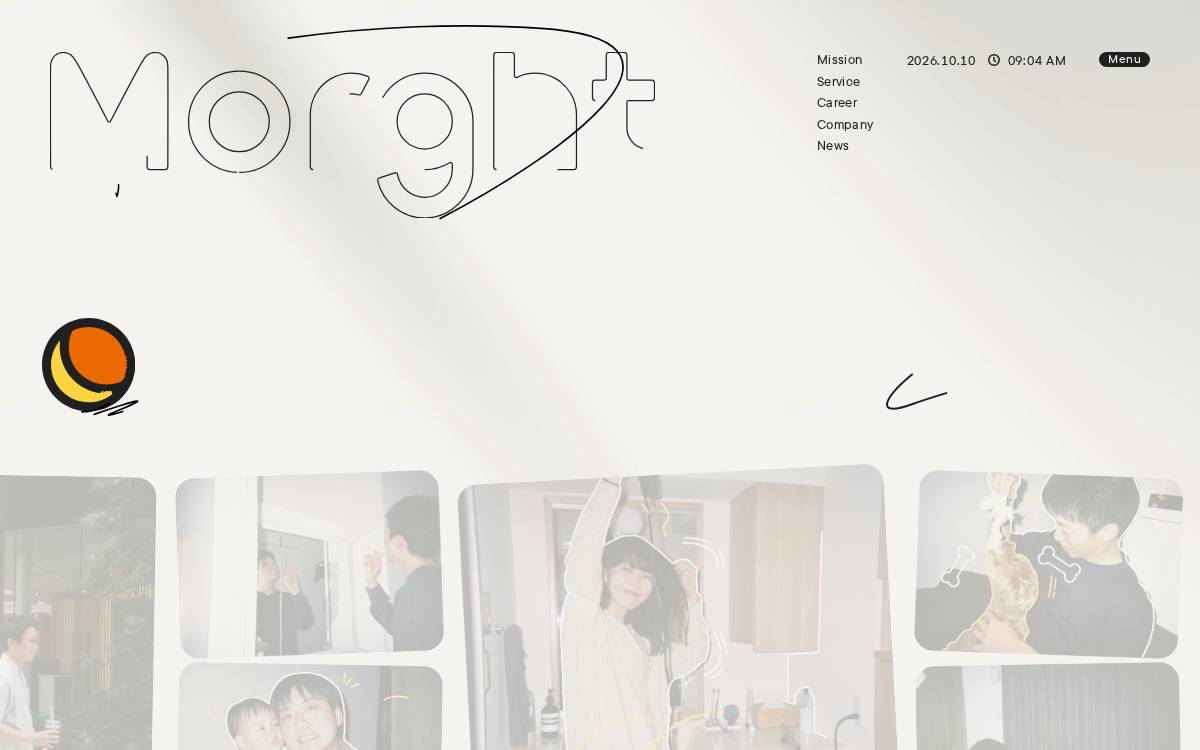 株式会社Morght website preview