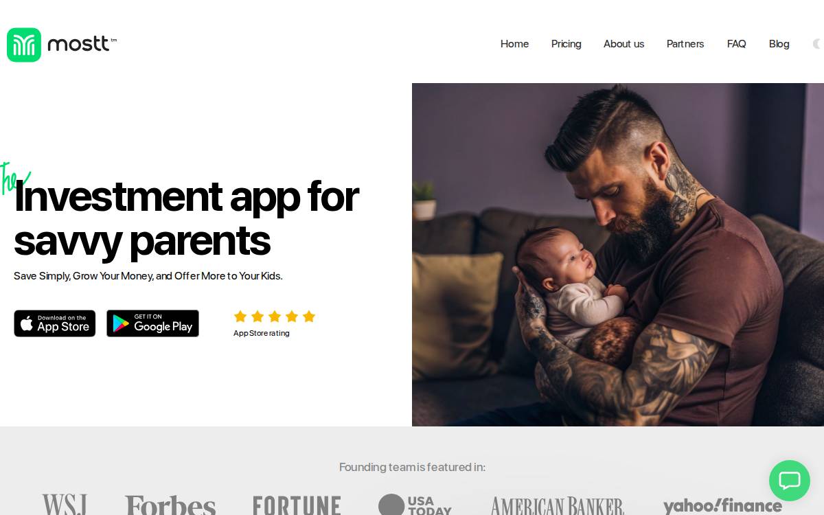 Mostt website preview