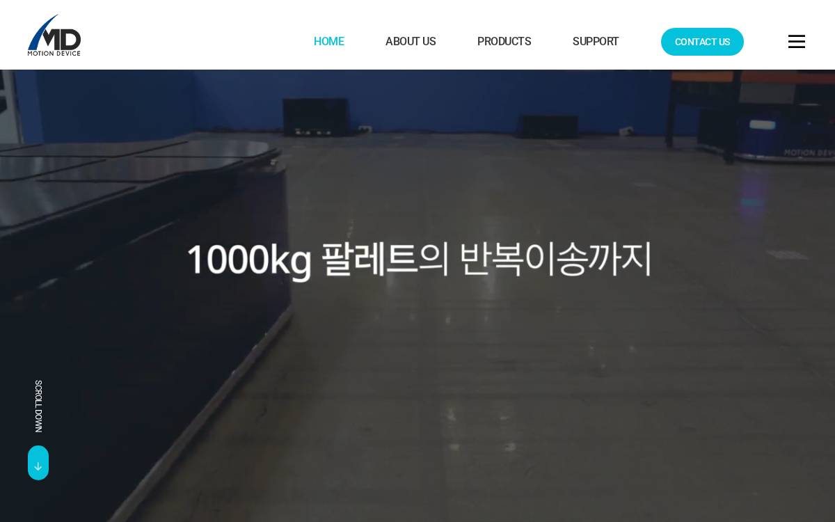 Motion Device website preview