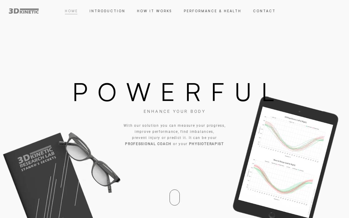 Motion4Longevity website preview
