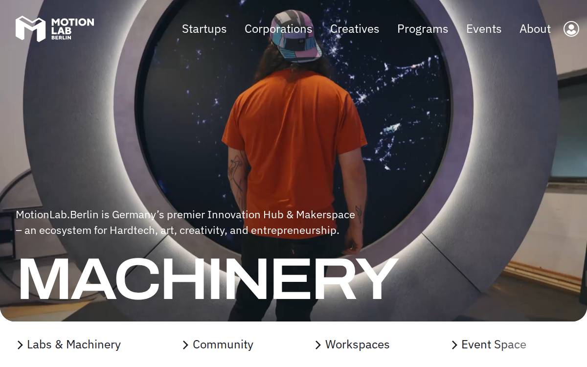 Motionlab website preview