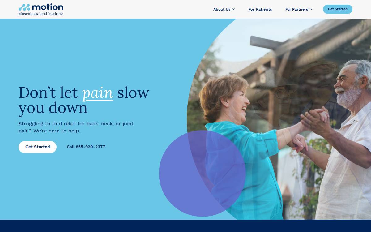 Motionmsk website preview