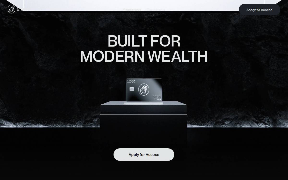 Moto website preview