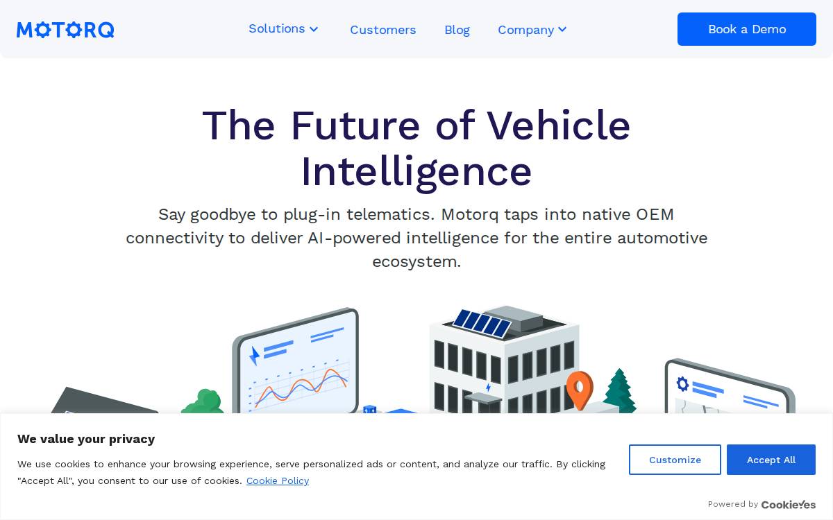 Motorq Mobility website preview