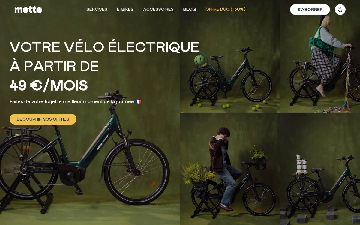 Motto website preview