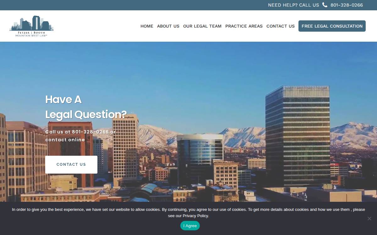Mountainwestlaw website preview