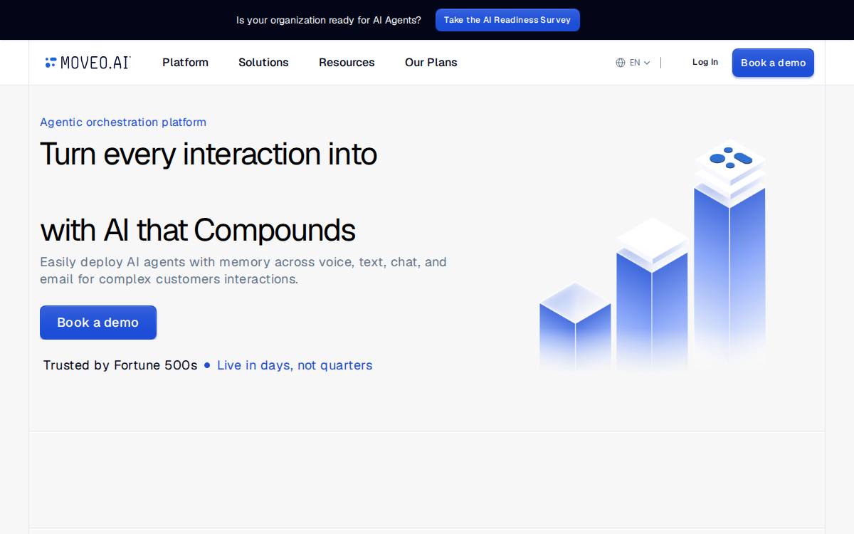 Moveo website preview