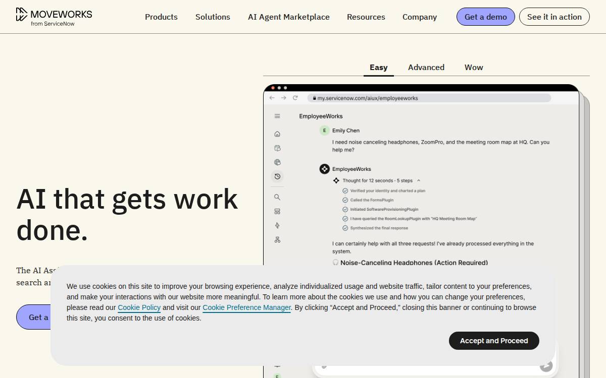 Moveworks website preview