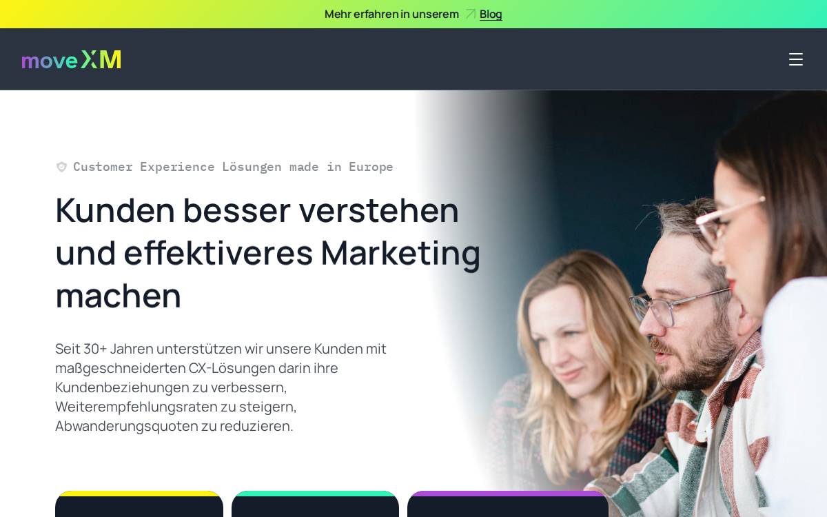 MoveXM website preview