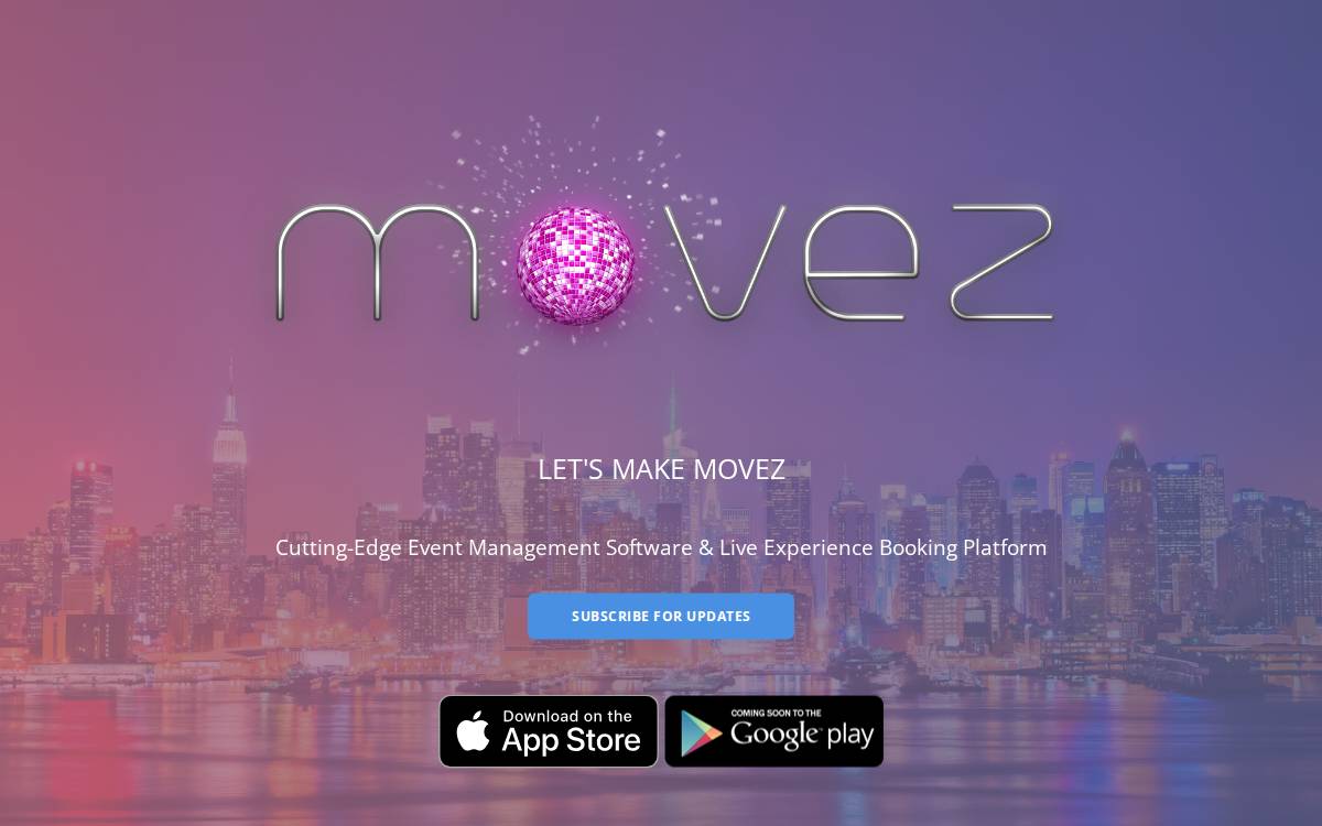 Movez website preview