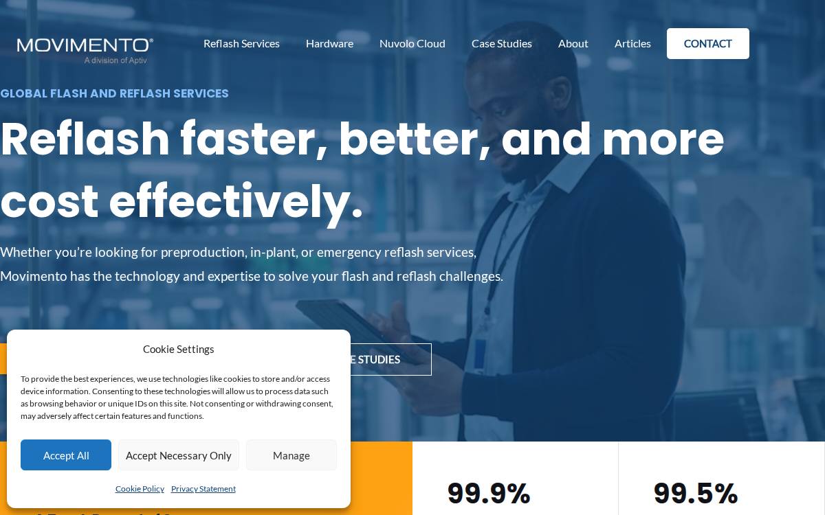 Movimentogroup website preview