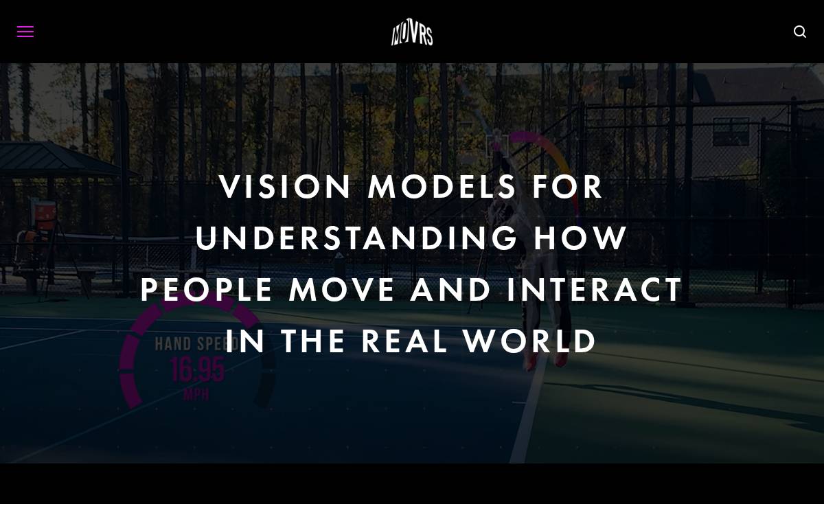 Movrs website preview