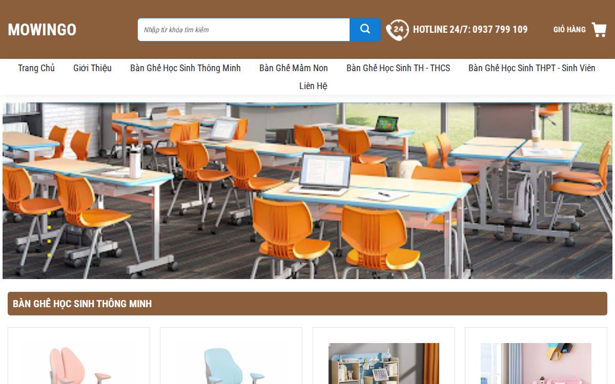 Mowingo Inc website preview