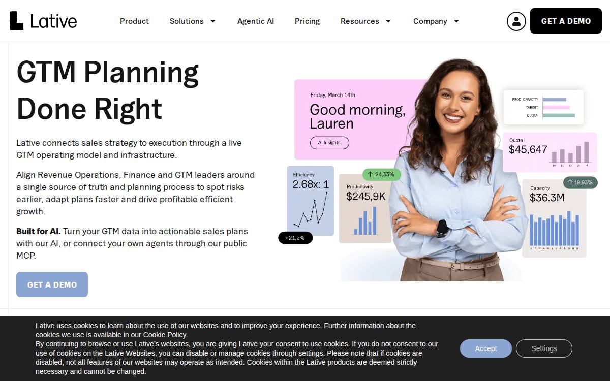 Mperativ website preview