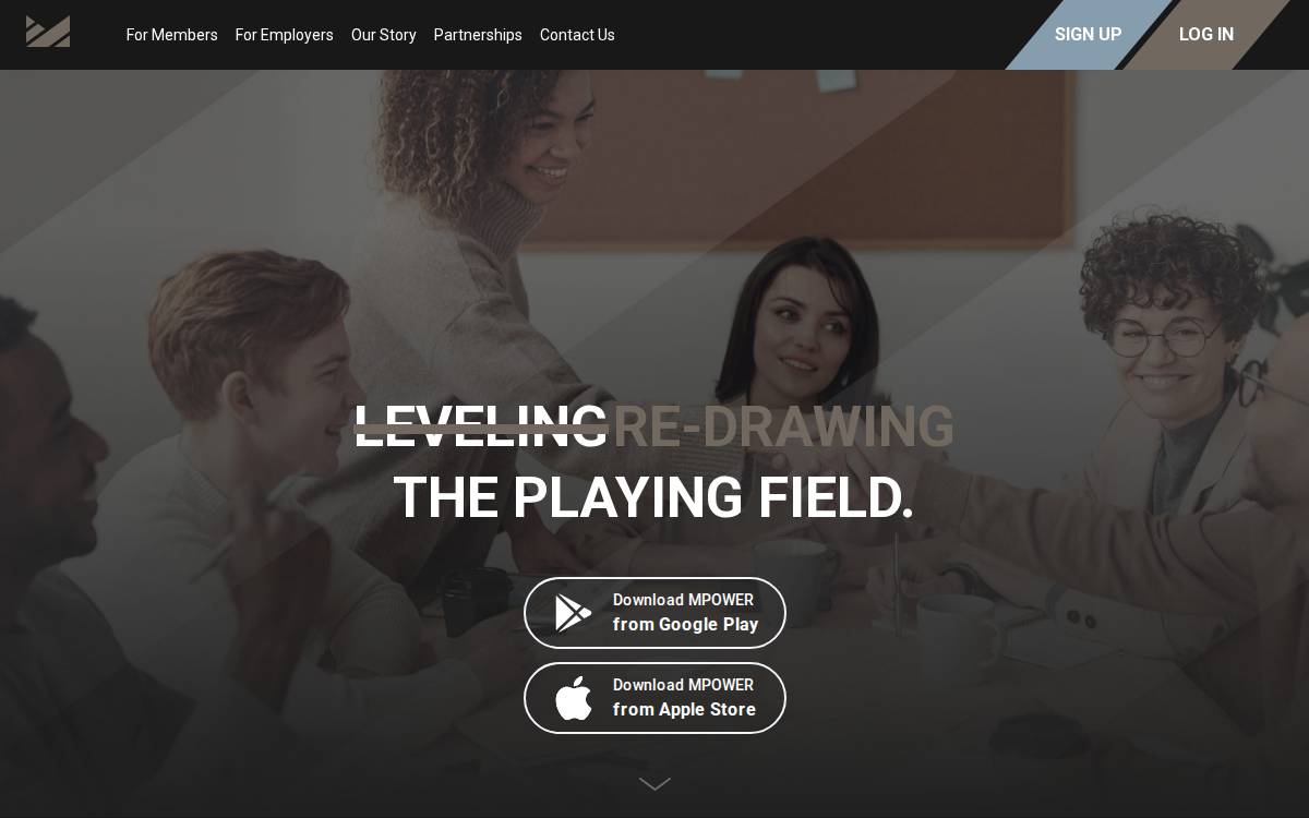 MPower website preview