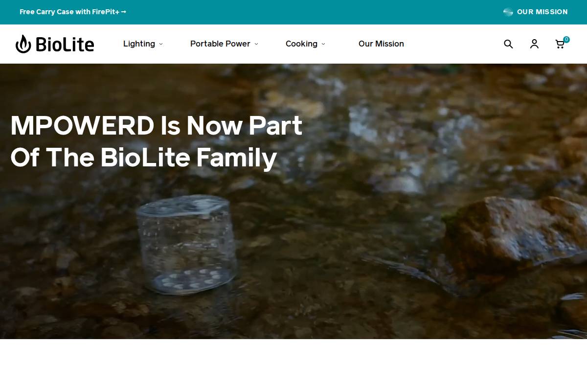 Mpowerd website preview