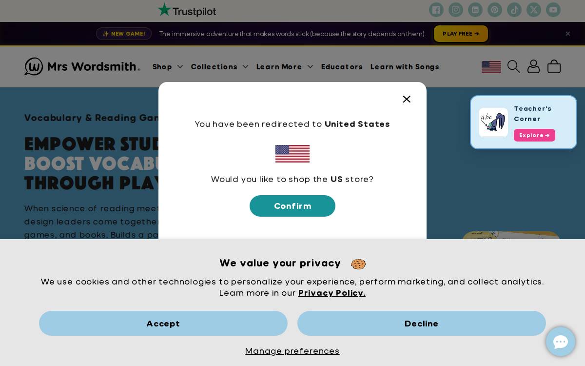 mrs-wordsmith website preview