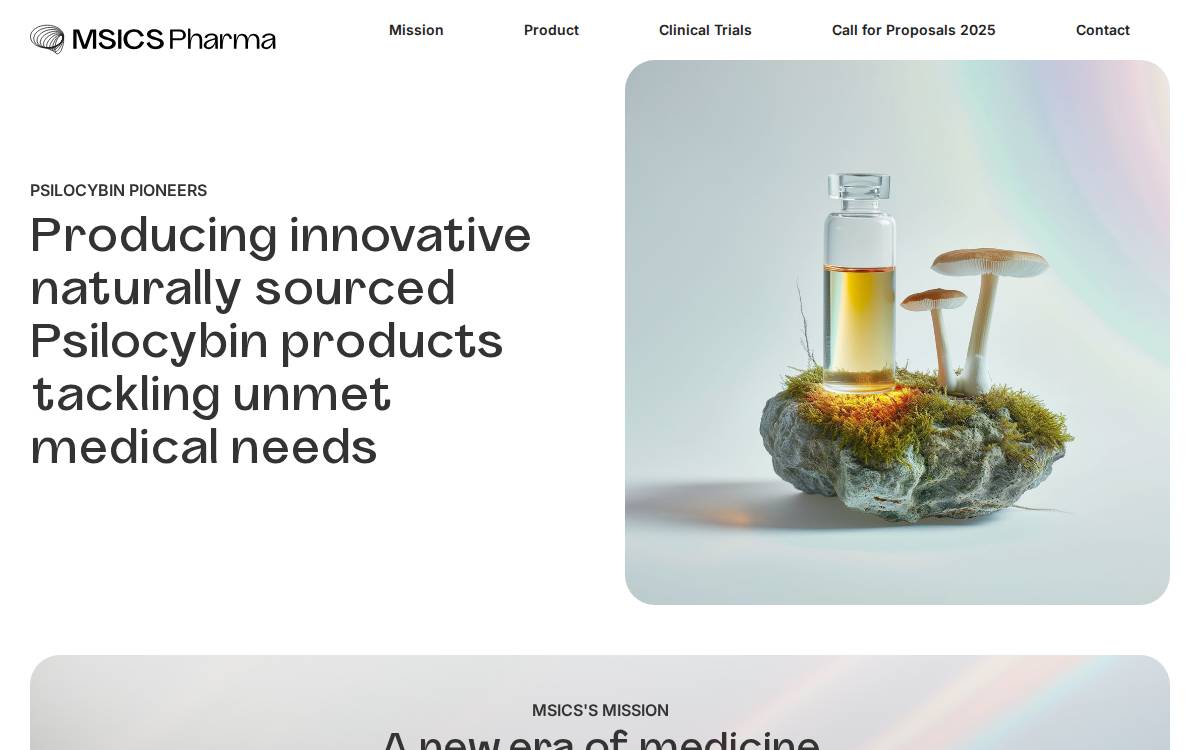 Msicspharma website preview
