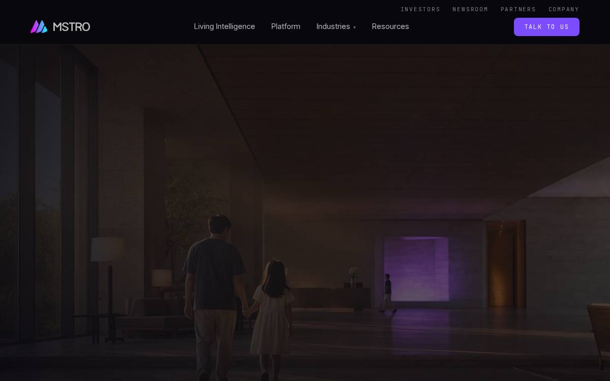 Mstro website preview