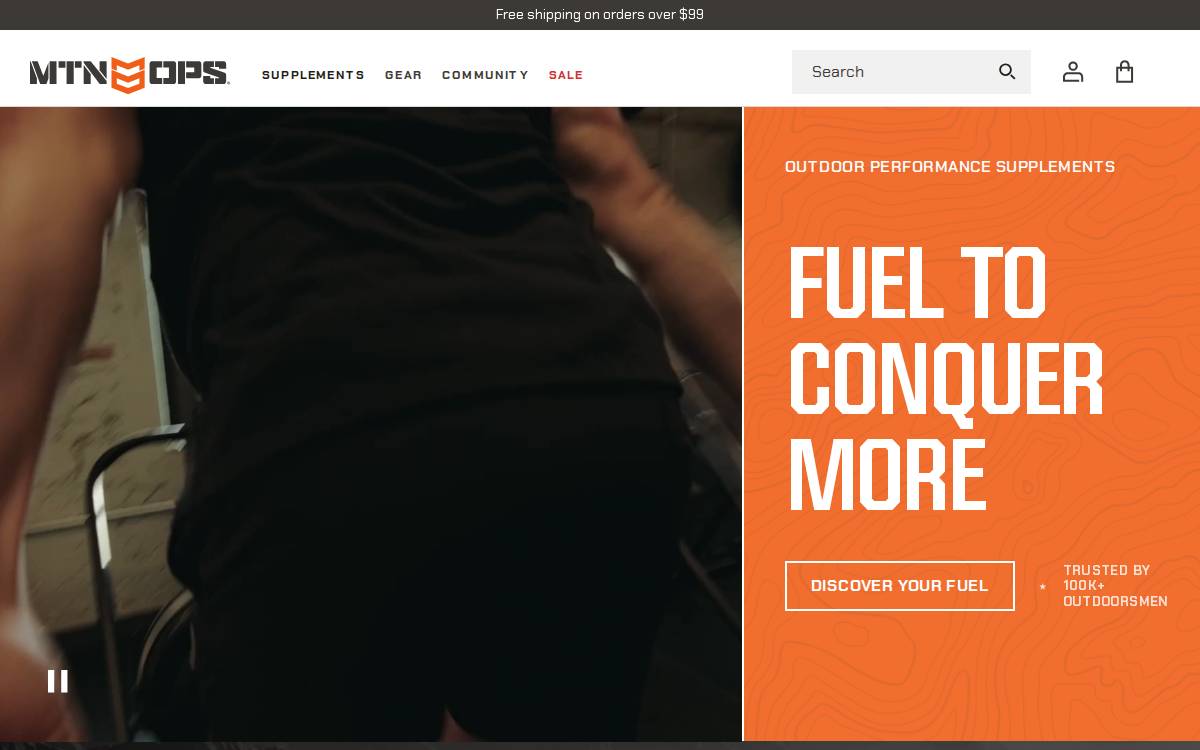 MTN OPS website preview