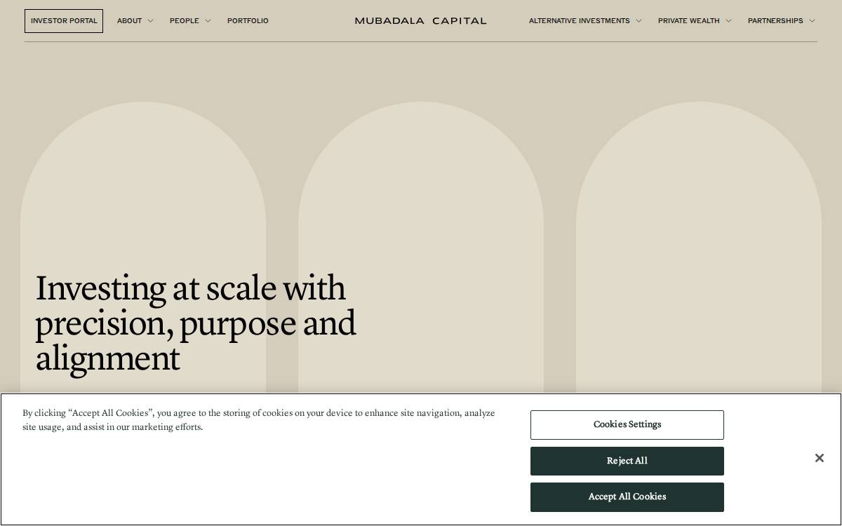 Mubadalacapital website preview