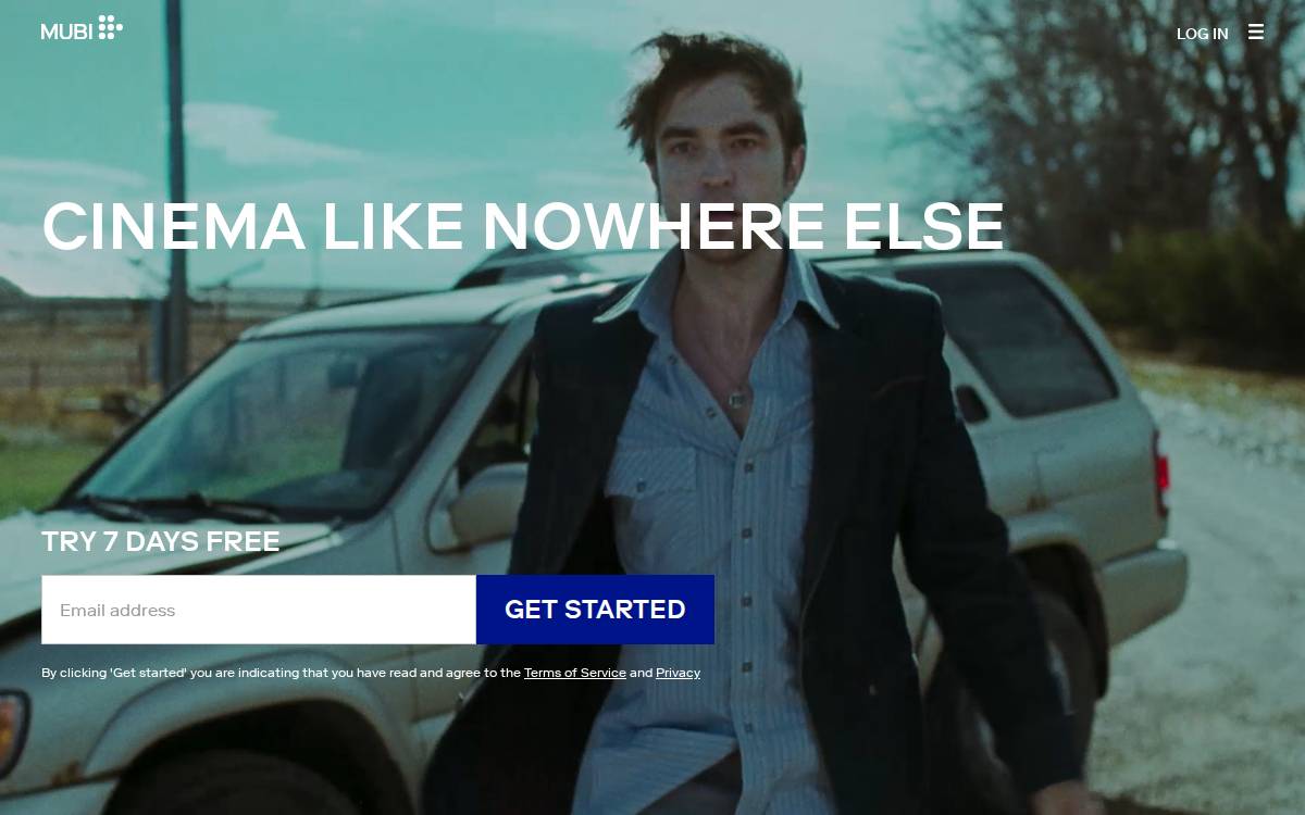 MUBI website preview