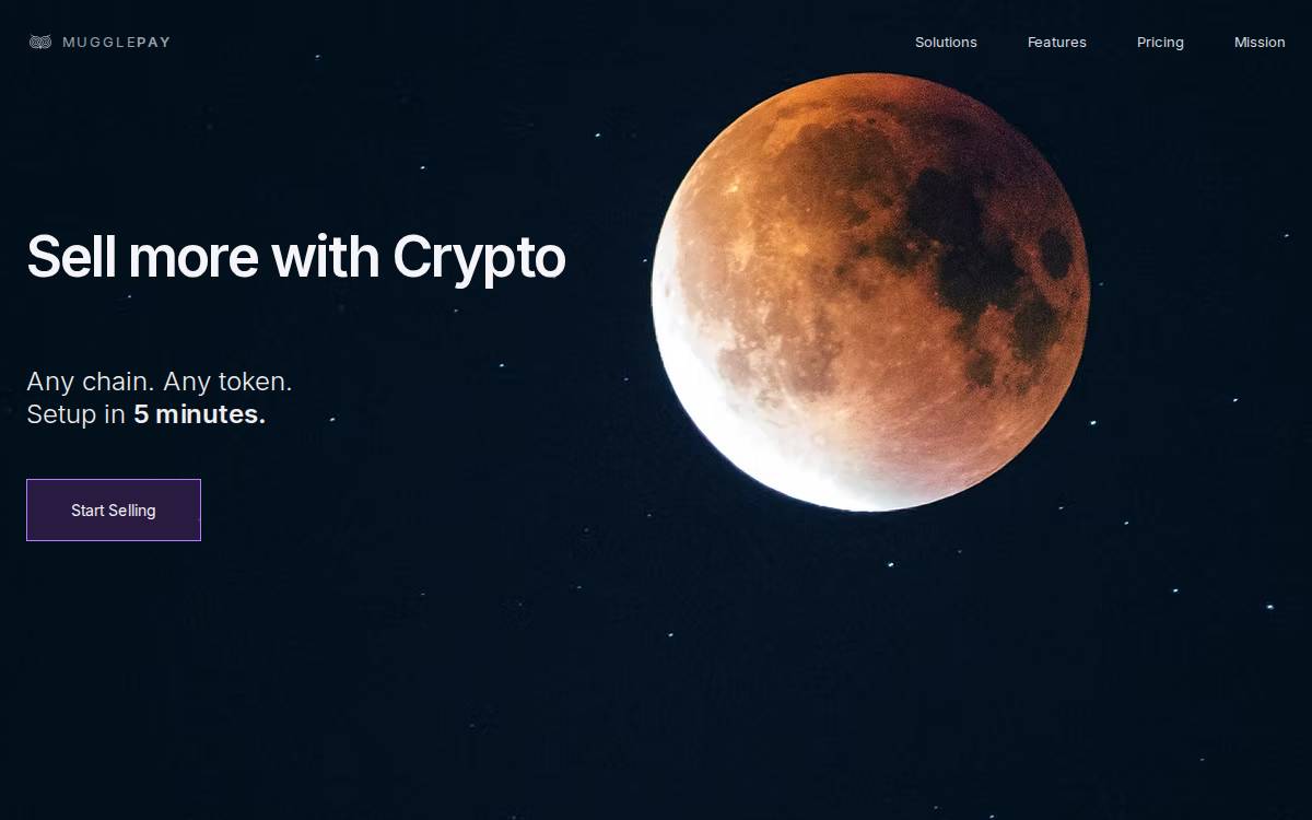 Mugglepay website preview