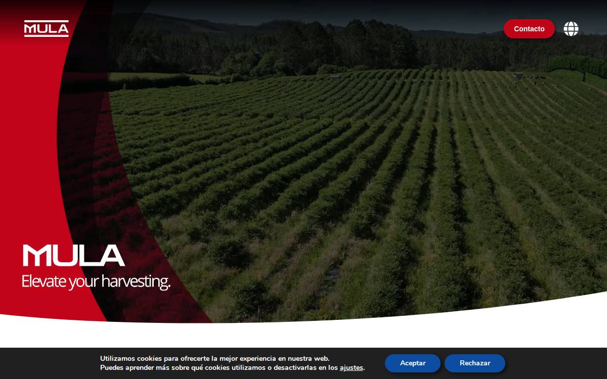 MULA website preview
