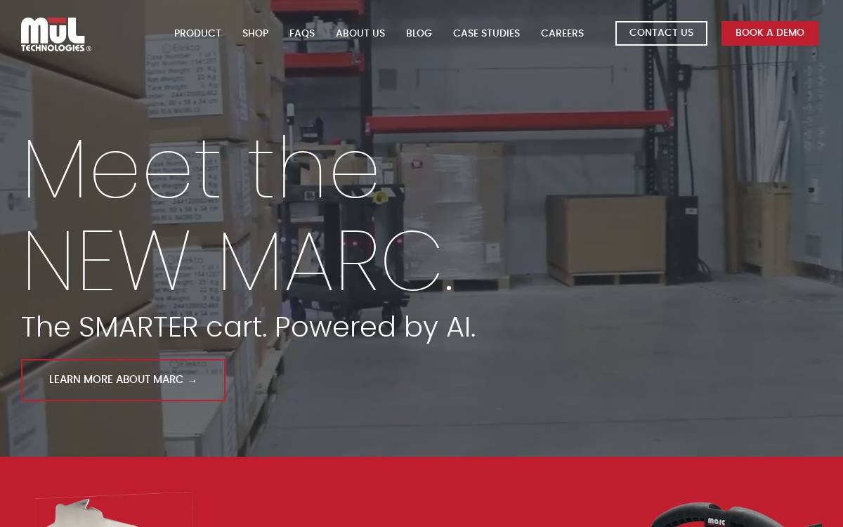 Multechnologies website preview