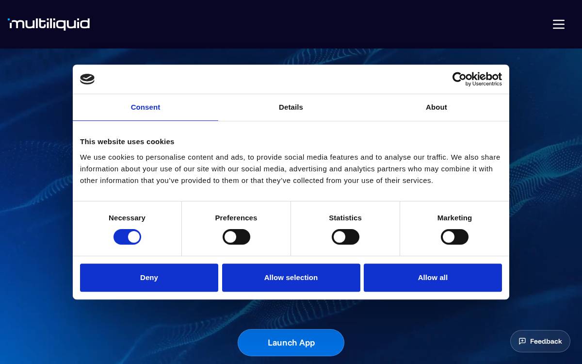 Multiliquid website preview