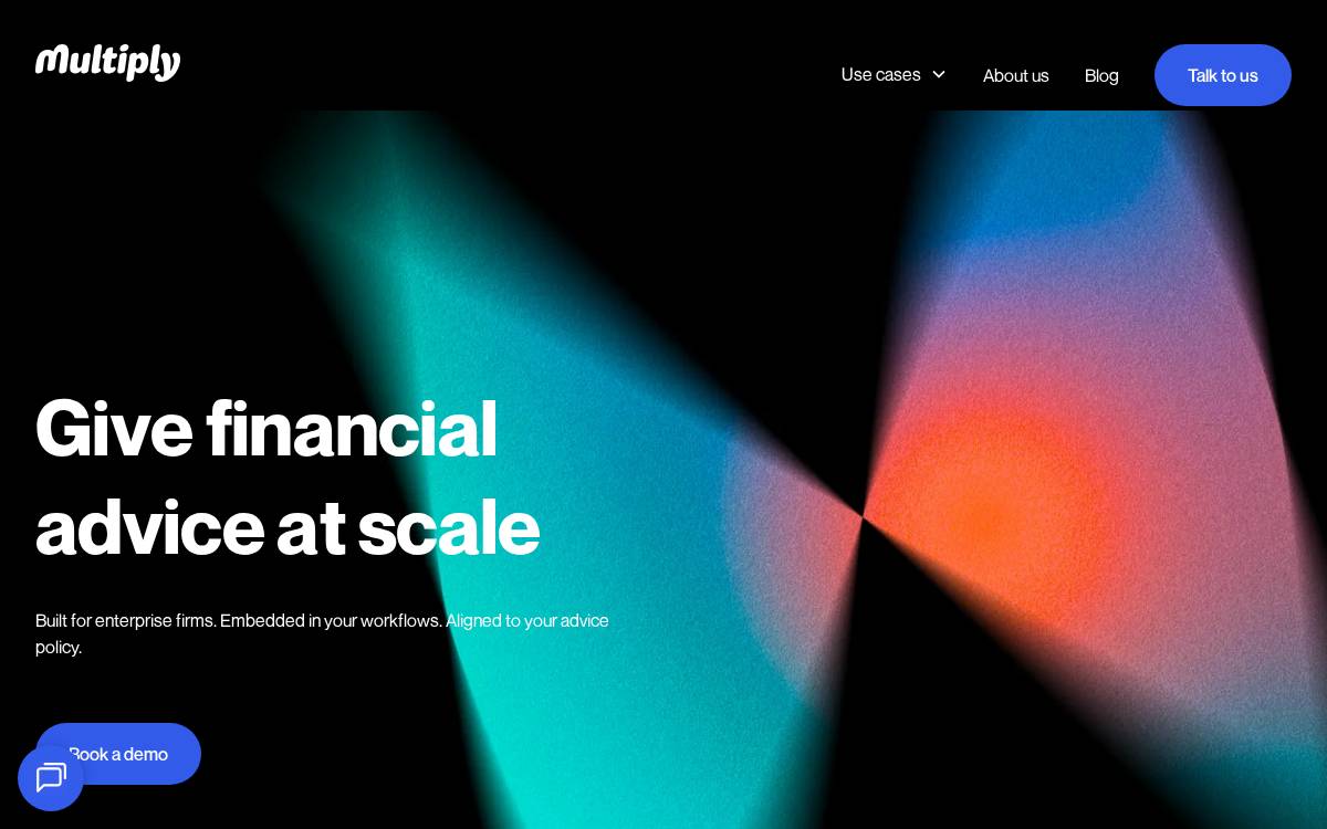 Multiply website preview