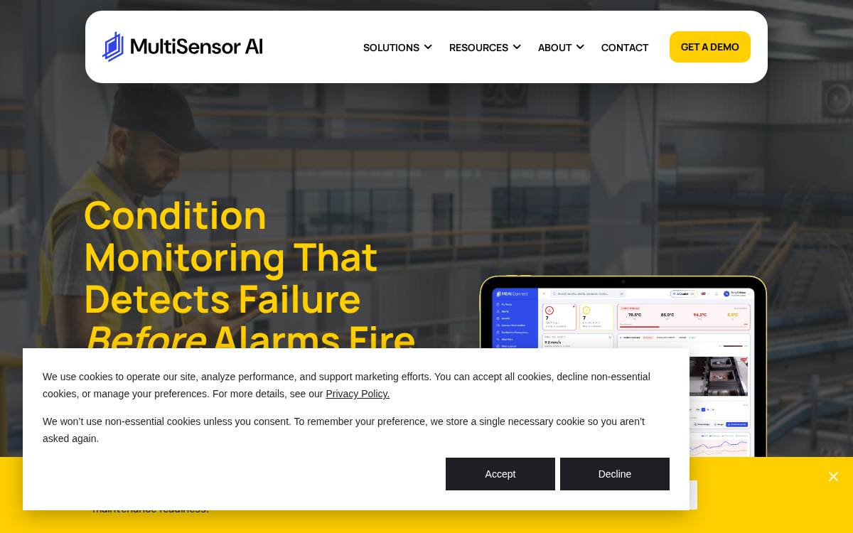 MultiSensor AI Holdings website preview