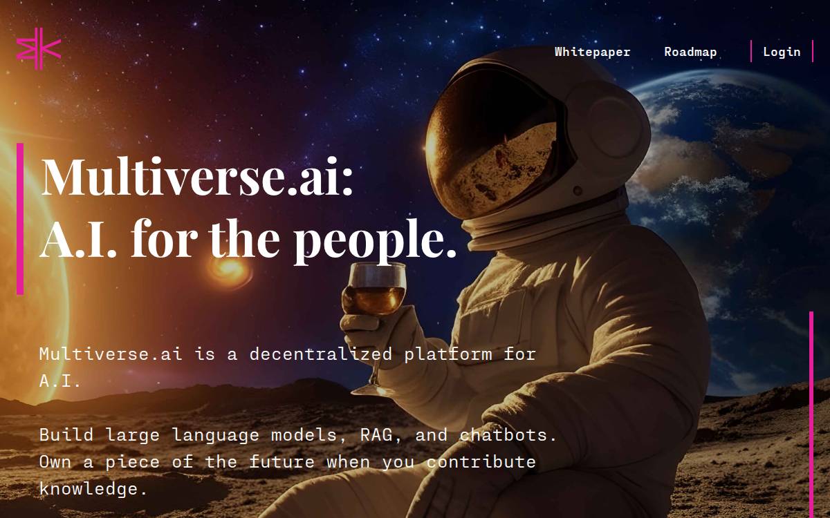 Multiverse website preview