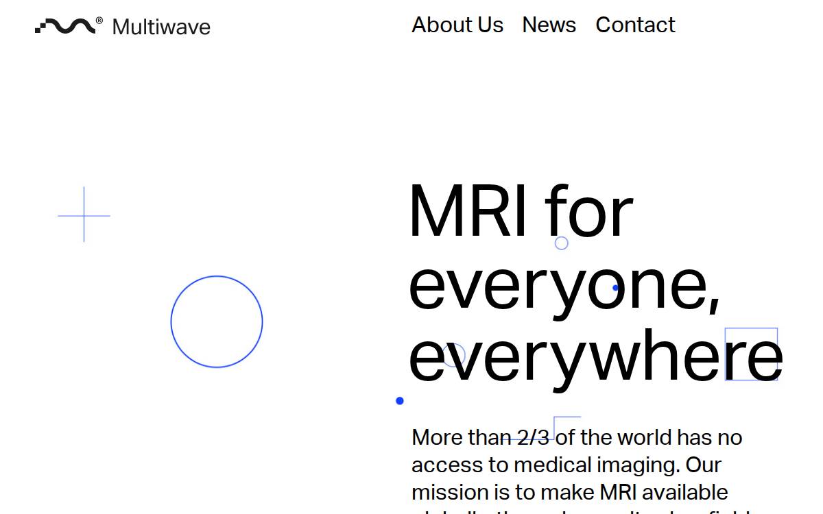 Multiwave Technologies AG website preview